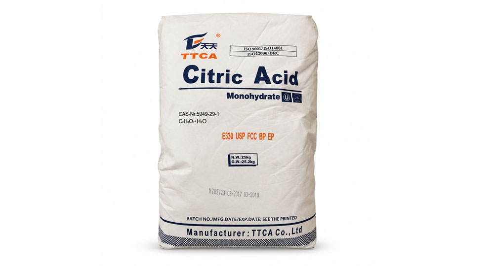 اسیدسیتریک آبدارد برند TTCA